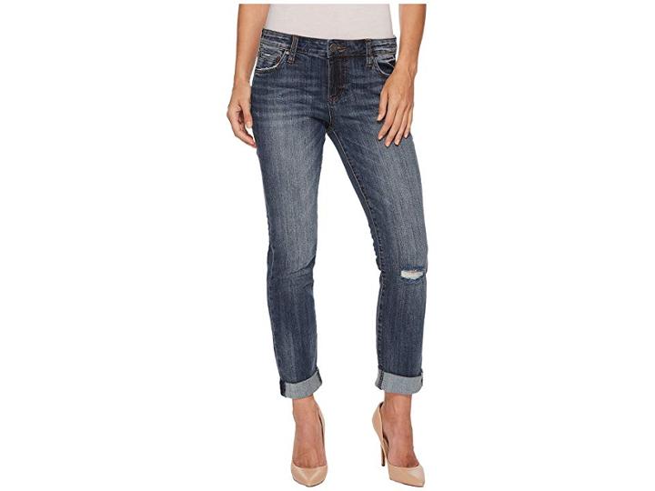 Kut From The Kloth Catherine Boyfriend Jeans In Uncommon (uncommon/medium Base Wash) Women's Jeans