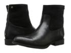 Frye Jamie Zip Bootie (black Smooth Vintage Leather/oiled Suede) Cowboy Boots