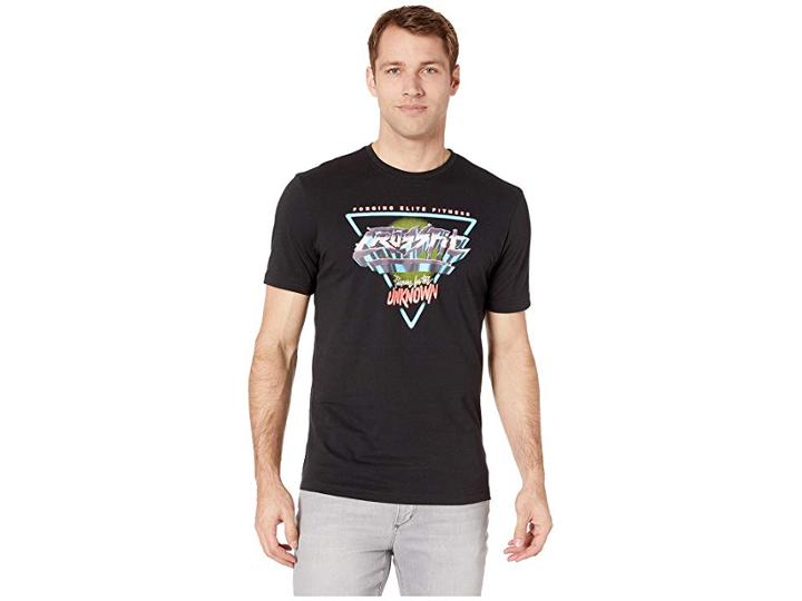 Reebok Classic Neon Retro Tee (black) Men's Clothing