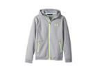 Under Armour Kids Ua Cgi Dobson Softshell (big Kids) (steel/quirky Lime/quirky Lime) Boy's Fleece