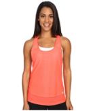 Zobha Cody Mesh Racerback Singlet (firewater) Women's Workout