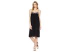 Johnny Was Lisa Babydoll Lined Dress (black) Women's Dress