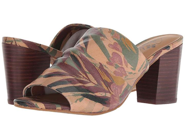 Patricia Nash Poema (palm Leaves) Women's Clog Shoes