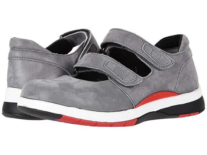 Drew Discovery (dark Grey Microdot Leather) Women's  Shoes