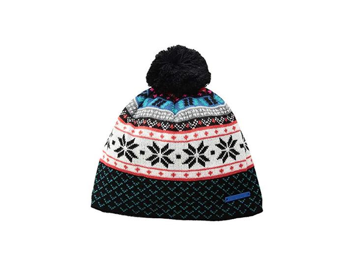 Bula Fair Isle Beanie (black) Beanies