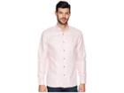 Ted Baker Linlins Long Sleeve Linen Woven Shirt (light Pink) Men's Clothing