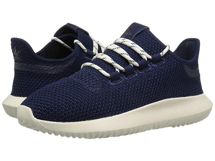 Adidas Originals Kids Tubular Shadow J (big Kid) (collegiate Navy/chalk White) Kids Shoes