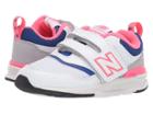 New Balance Kids Iz997hv1 (infant/toddler) (white/laser Blue) Kids Shoes