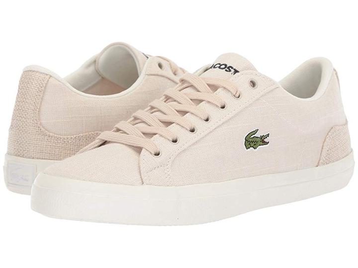 Lacoste Lerond 218 1 (white/natural) Men's Shoes