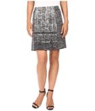 Nic+zoe Brocade Tapestry Skirt (multi) Women's Skirt