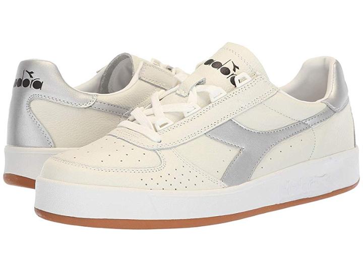 Diadora B.elite L (white/silver (c0516)) Athletic Shoes