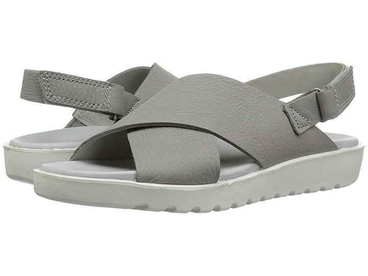 Ecco Freja Slide Sandal Ii (wild Dove Cow Leather) Women's Sandals