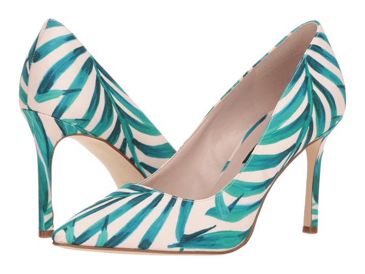 Nine West Emmala Pump (pink Multi Fabric) Women's Shoes