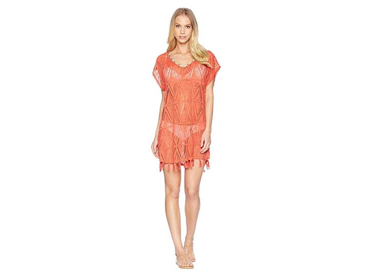 Prana Seabrooke Tunic (carmine Pink) Women's Swimwear
