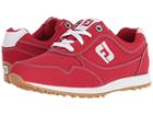 Footjoy Sport Retro Spikeless Street Sneaker (all Over Red) Women's Golf Shoes