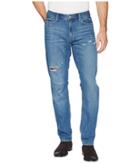 Calvin Klein Jeans Slim Fit Jeans In Dog Patch Blue Destruct Wash (dog Patch Blue Destruct Wash) Men's Jeans