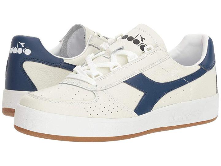 Diadora B.elite L (white/saltire Navy (c2816)) Athletic Shoes