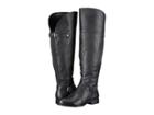Naturalizer January Wc (black Leather) Women's Dress Pull-on Boots