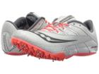 Saucony Spitfire 4 (silver/pink) Women's Running Shoes