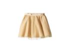 Janie And Jack Tulle Skirt (toddler/little Kids/big Kids) (gold) Girl's Skirt