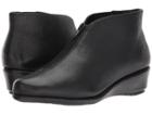 Aerosoles Allowance (black Leather) Women's Wedge Shoes
