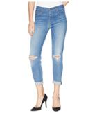 7 For All Mankind Josefina W/ Busted Knees In Heritage Artwalk 2 (heritage Artwalk 2) Women's Jeans