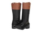 Nine West Kids Emilia (little Kid/big Kid) (black/tan Smooth) Girls Shoes