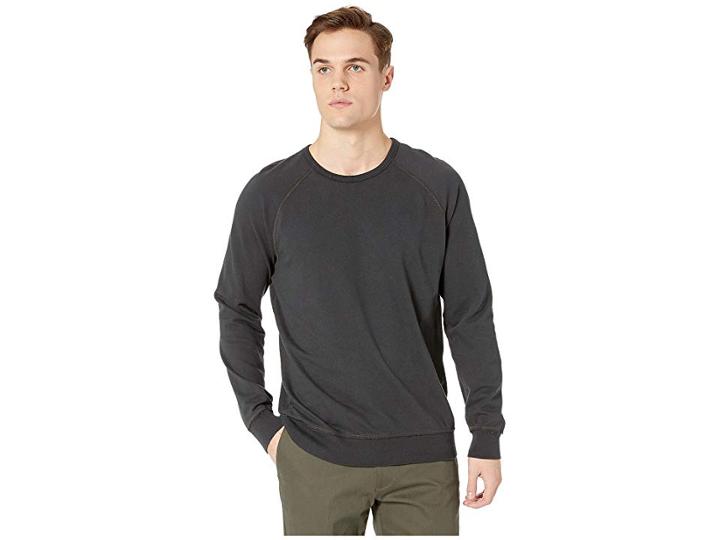Ag Adriano Goldschmied Siris Crew Sweatshirt (sulfur Grey/stone Grey) Men's Sweatshirt