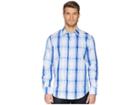 Robert Graham Tonga Long Sleeve Woven Shirt (blue) Men's Clothing
