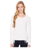 Royal Robbins Lattice Crew Sweater (white) Women's Sweater