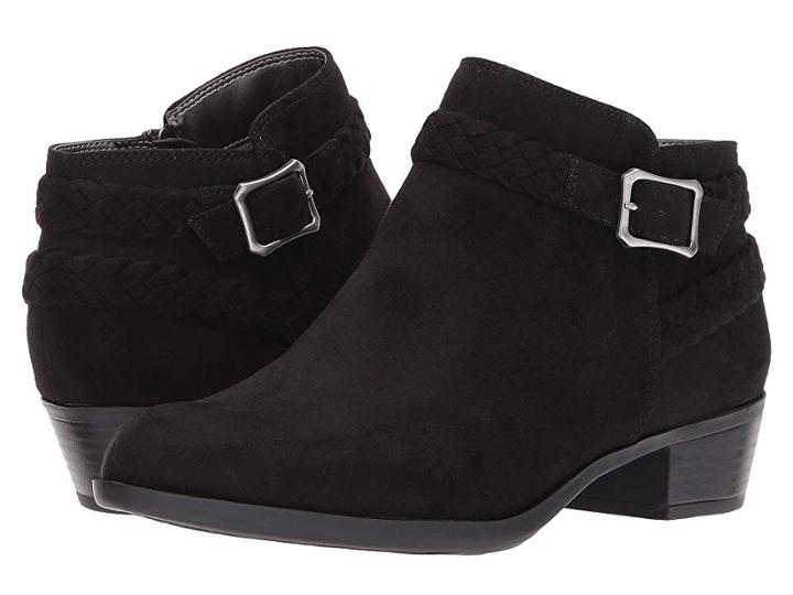 Lifestride Adriana (black Micro) Women's  Shoes