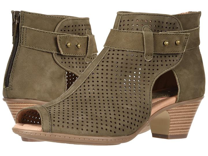 Earth Intrepid (dark Olive Soft Buck) Women's Boots