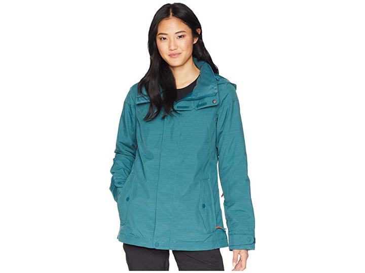 Burton Jet Set Jacket (balsam Heather) Women's Coat