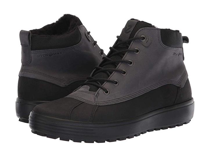 Ecco Soft 7 Tred Hydromax High (black/black) Men's Shoes