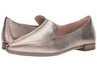 Ecco Shape Pointy Ballerina Ii (warm Grey Cow Leather) Women's Flat Shoes