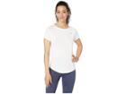 New Balance Accelerate Short Sleeve Top V2 (white) Women's Short Sleeve Pullover