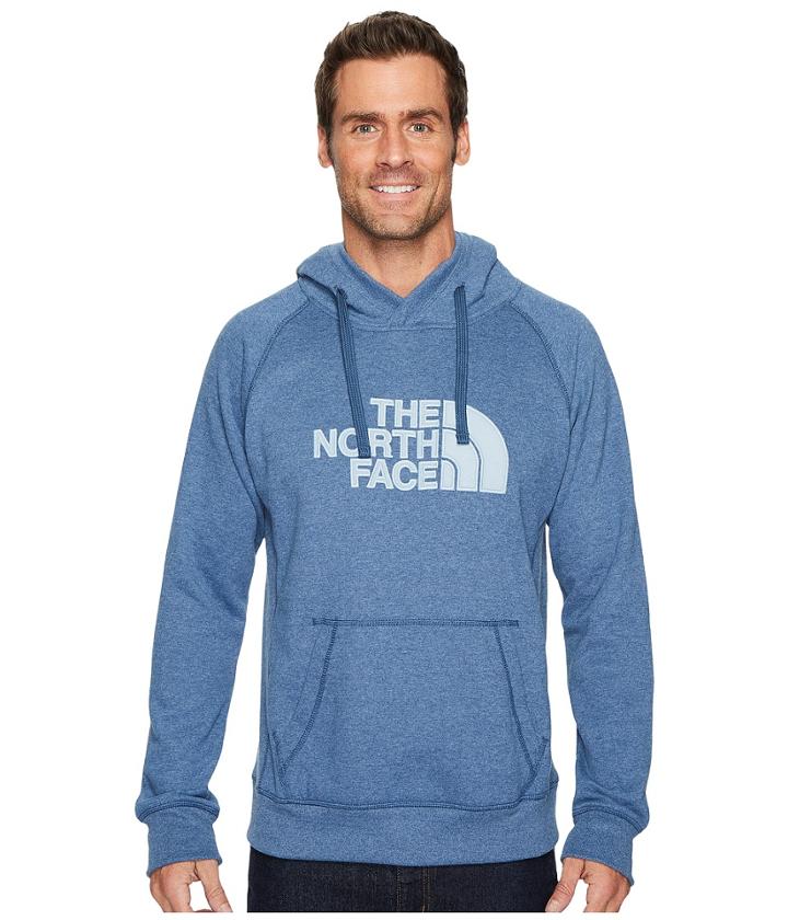 The North Face Avalon Pullover Hoodie (shady Blue Heather/dusty Blue) Men's Sweatshirt