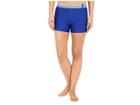 Under Armour Ua Heatgear(r) Armour Compression Shorty (royal/royal/metallic Silver) Women's Shorts