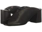 Seychelles By The Beach Ii (black Leather) Women's Toe Open Shoes