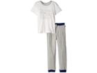 Splendid Littles Screen T-shirt Set (little Kids/big Kids) (full Sail) Boy's Active Sets