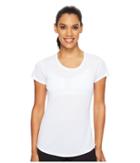 New Balance Accelerate Short Sleeve Tee (white) Women's Short Sleeve Pullover