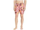 U.s. Surf Club Donuts Swim Shorts (coral) Men's Swimwear
