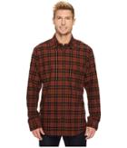 Filson Rustic Oxford Shirt (copper Black) Men's T Shirt