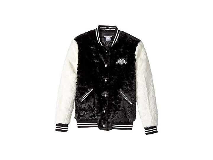 Little Marc Jacobs Mini Me Teddy (big Kids) (black) Girl's Coat