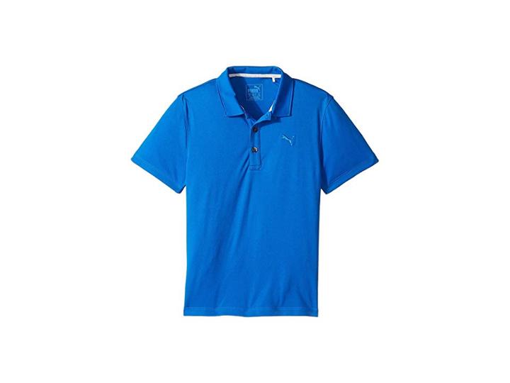 Puma Golf Kids Essential Pounce Polo (big Kids) (lapis Blue) Boy's Short Sleeve Pullover