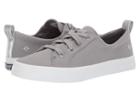 Sperry Crest Vibe Canvas (canvas Grey) Women's Classic Shoes