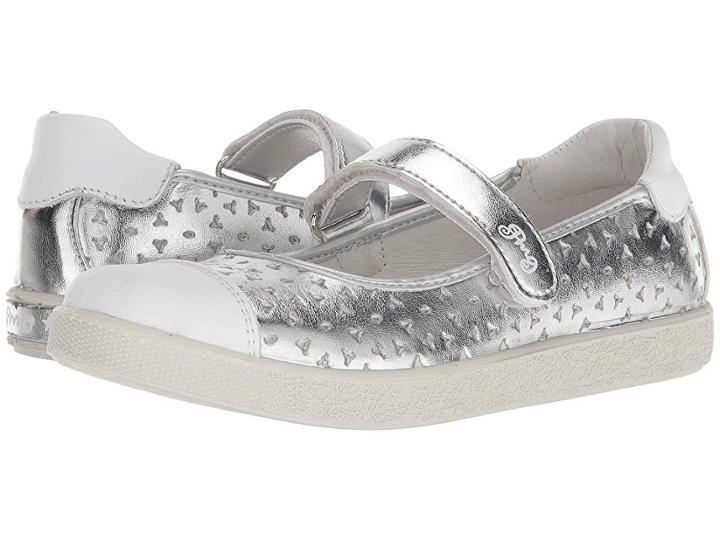 Primigi Kids Pho 13669 (little Kid) (silver) Girl's Shoes