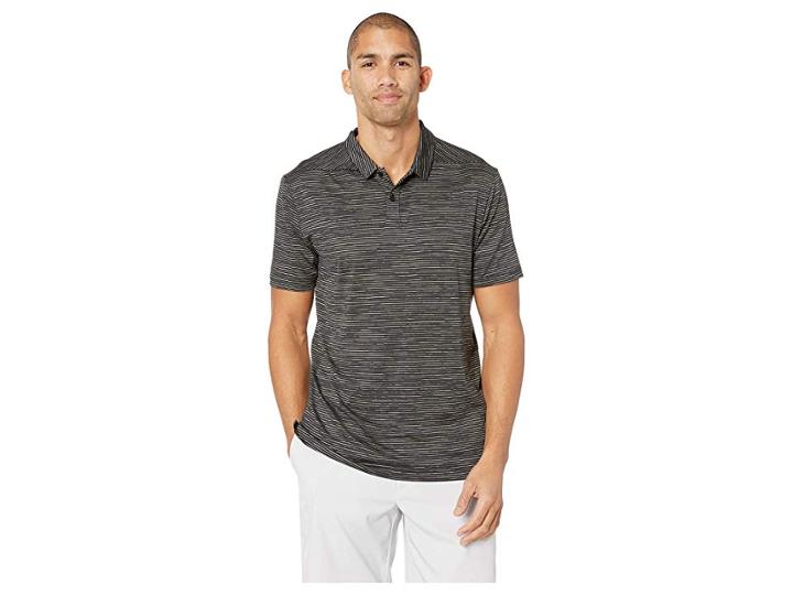 Nike Golf Dry Polo Stripe (black/black) Men's Short Sleeve Knit