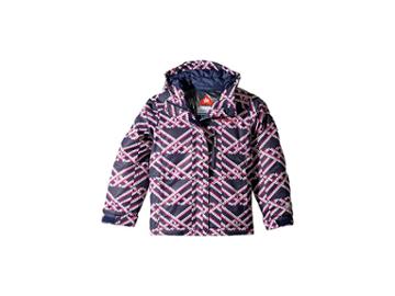 Columbia Kids Magic Mile Jacket (little Kids/big Kids) (nocturnal Microgeo Print/nocturnal) Girl's Coat