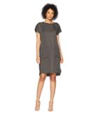 Pendleton Simple Short Sleeve Shift Dress (raven) Women's Dress